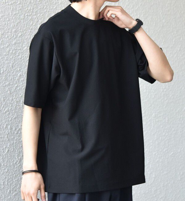 SHIPS any「SHIPS any: SOLOTEX(R) バックピケ スロープネック ジャケット Tシャツ 26SS◇」|Tシャツ・カットソー|