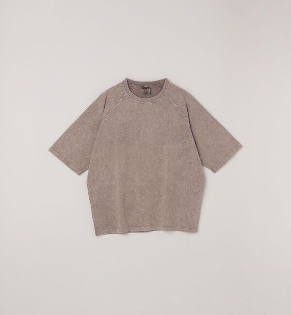SHIPS any「【SHIPS any別注】ONEITA: ケミカルウォッシュ リラックス ラグラン Tシャツ(セットアップ対応)◇」|Tシャツ・カットソー|