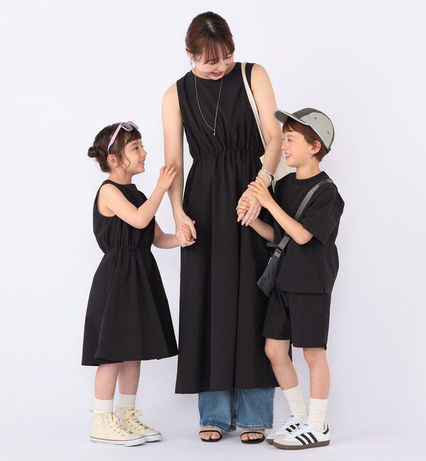 SHIPS KIDS「【SHIPS KIDS別注】ARCH&LINE:100～130cm / 〈家族おそろい〉SOLOTEX ワンピース」|ワンピース|