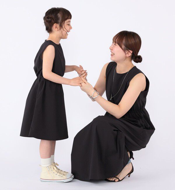 SHIPS KIDS「【SHIPS KIDS別注】ARCH&LINE:100～130cm / 〈家族おそろい〉SOLOTEX ワンピース」|ワンピース|
