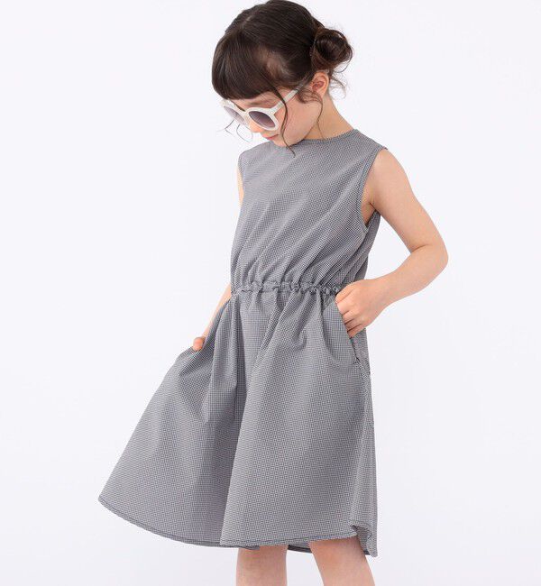 SHIPS KIDS「【SHIPS KIDS別注】ARCH&LINE:100～130cm / 〈家族おそろい〉SOLOTEX ワンピース」|ワンピース|