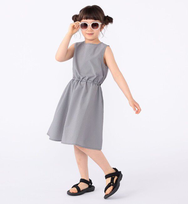 SHIPS KIDS「【SHIPS KIDS別注】ARCH&LINE:100～130cm / 〈家族おそろい〉SOLOTEX ワンピース」|ワンピース|
