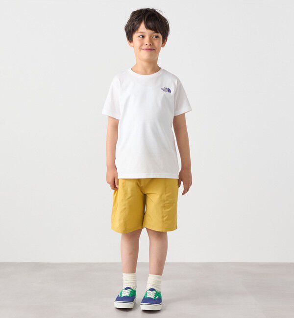 SHIPS any「THE NORTH FACE: スクエア バンダナ  バックプリント ロゴ Tシャツ 26SS<KIDS>」|Tシャツ・カットソー|