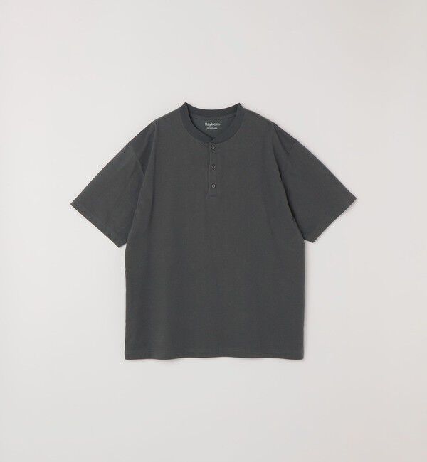 SHIPS any「SHIPS any:〈接触冷感/吸水速乾/UVカット/遮熱〉Raylock ヘンリーネック Tシャツ◇」|Tシャツ・カットソー|