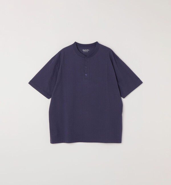 SHIPS any「SHIPS any:〈接触冷感/吸水速乾/UVカット/遮熱〉Raylock ヘンリーネック Tシャツ◇」|Tシャツ・カットソー|