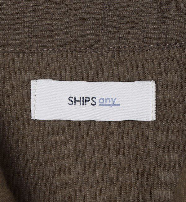 SHIPS any「SHIPS any: ライト シアー ポケット レギュラーカラー ルーズ シャツ◇」|シャツ・ブラウス|