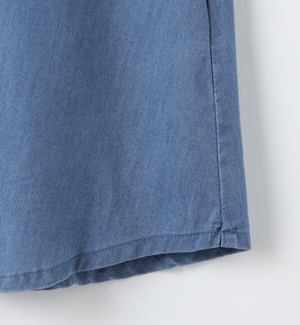 SHIPS KIDS「SHIPS KIDS:140～150cm /〈接触冷感〉ドライメッシュ デニム ワンピース」|ワンピース|