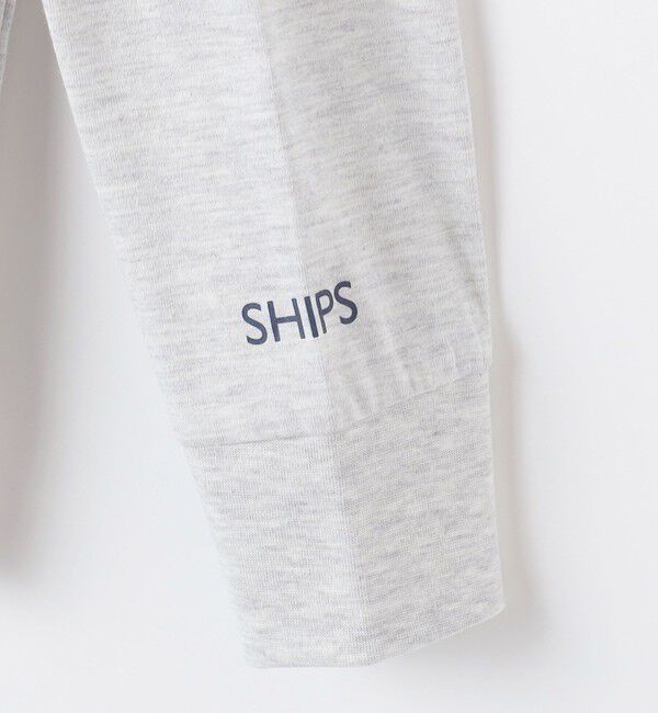 SHIPS KIDS「SHIPS KIDS:140～160cm / PEANUTS FA プリント ロングスリーブ Tシャツ」|Tシャツ・カットソー|