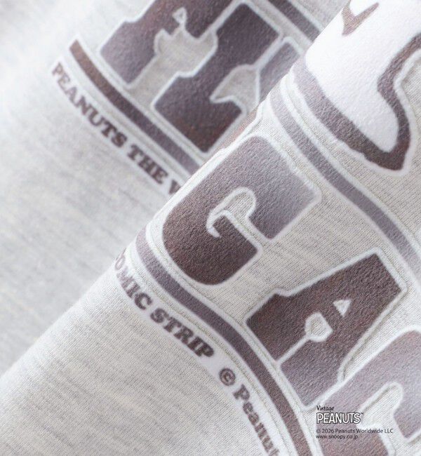 SHIPS KIDS「SHIPS KIDS:140～160cm / PEANUTS FA プリント ロングスリーブ Tシャツ」|Tシャツ・カットソー|