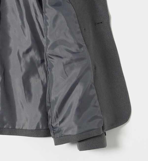 SHIPS any「〈手洗い可能〉ウールライク レース カラー ジャケット［NAVY BLUE］」|テーラードジャケット|