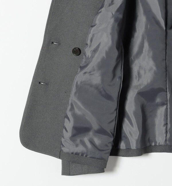 SHIPS any「〈手洗い可能〉ウールライク レース カラー ジャケット［NAVY BLUE］」|テーラードジャケット|