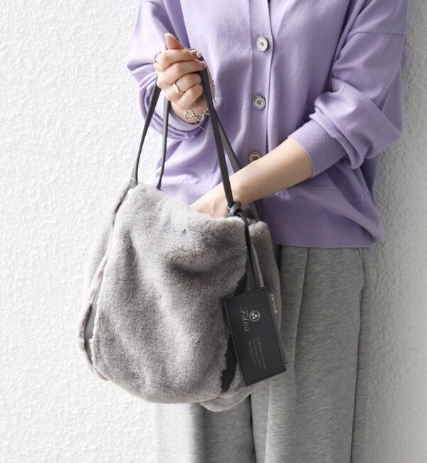 SHIPS any「【SHIPS any別注】Folna: 2WAY フェイクファー バッグ 26AW」|トートバッグ|