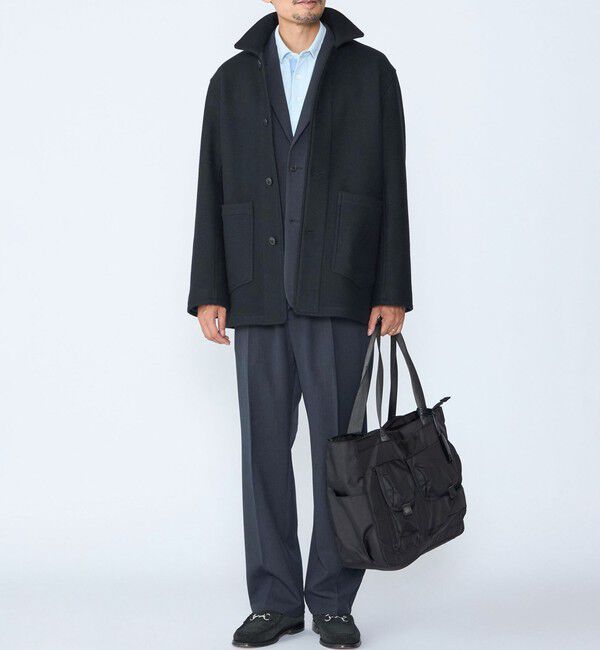 SHIPS「【WEB限定】: メルトン ダブルポケット ジャケット 26FW」|その他|