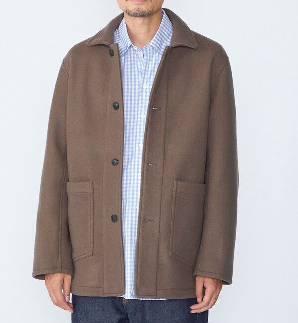 SHIPS「【WEB限定】: メルトン ダブルポケット ジャケット 26FW」|その他|