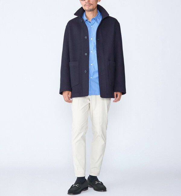 SHIPS「【WEB限定】: メルトン ダブルポケット ジャケット 26FW」|その他|