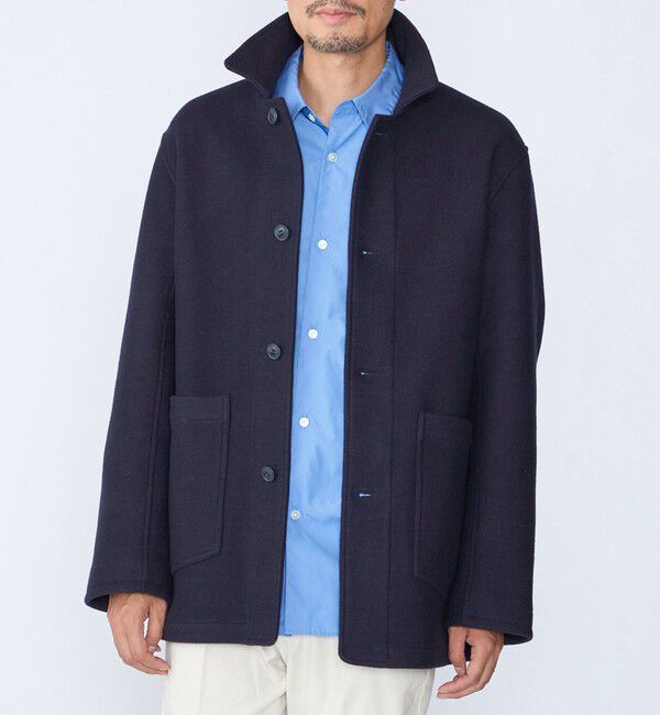 SHIPS「【WEB限定】: メルトン ダブルポケット ジャケット 26FW」|その他|