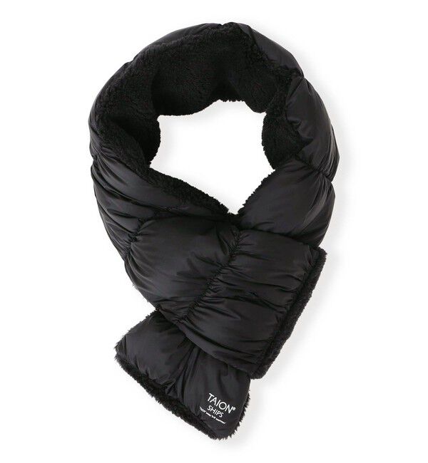 SHIPS for women「《予約》【SHIPS別注】TAION:〈手洗い可能〉SHIRRING MUFFLER」|マフラー|