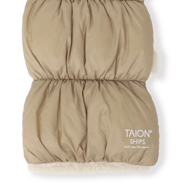 SHIPS for women「《予約》【SHIPS別注】TAION:〈手洗い可能〉SHIRRING MUFFLER」|マフラー|