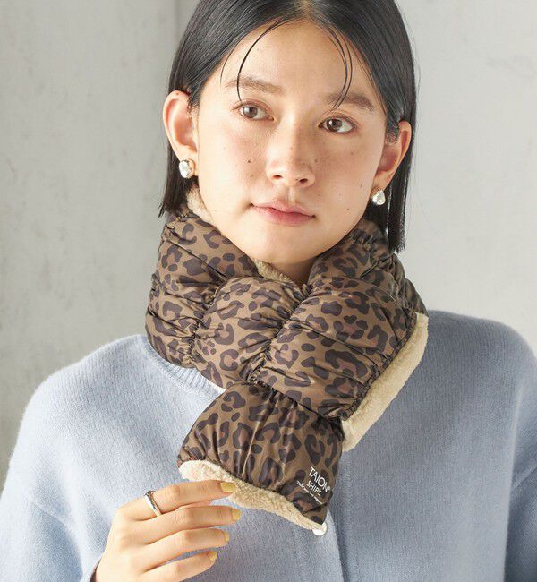 SHIPS for women「《予約》【SHIPS別注】TAION:〈手洗い可能〉SHIRRING MUFFLER」|マフラー|