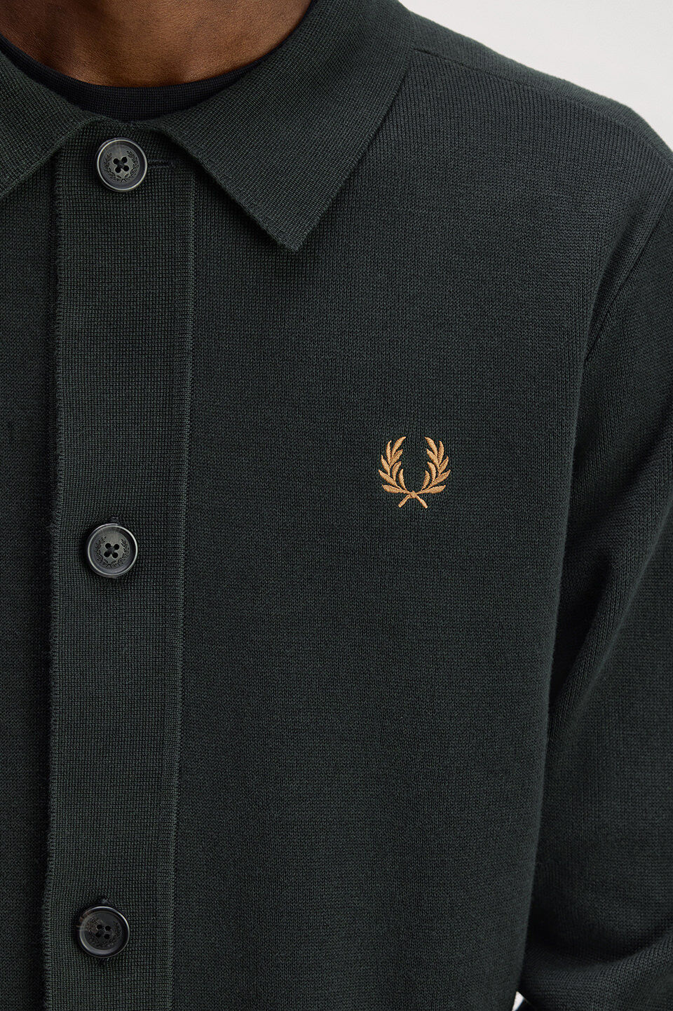 FRED PERRY 「FRED PERRY／KNITTED OVERSHIRT／ニットオーバーシャツ」|ニット・セーター|