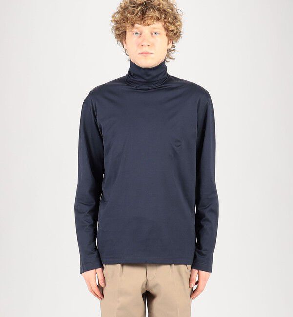 TOMORROWLAND BUYING WEAR「SUNSPEL MTSH0197 コットンタートルネック ロングスリーブTシャツ」|Tシャツ・カットソー|
