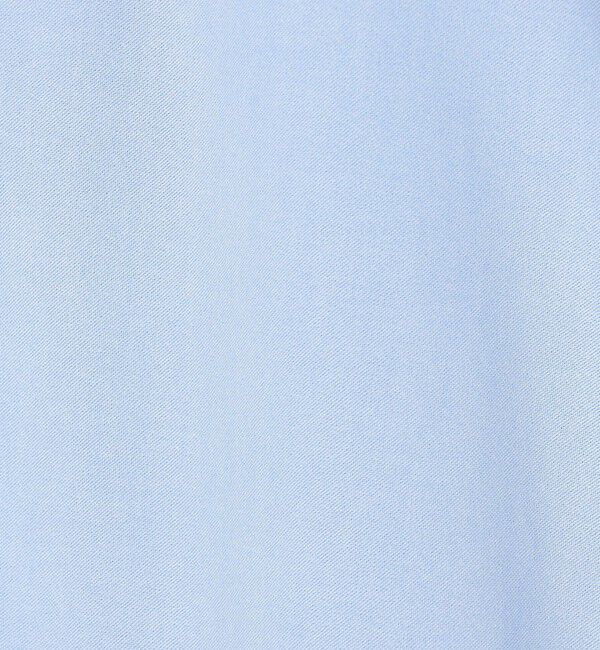 MACPHEE「【WEB先行予約】コットンオックス バンドカラーシャツワンピース」|ワンピース|
