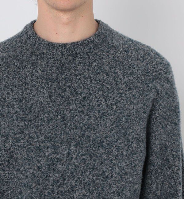 TOMORROWLAND MENS「【WEB先行予約】TOMORROWLAND tricot メリノウール チーゼル起毛 クルーネックニット」|ニット・セーター|