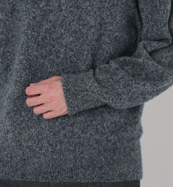 TOMORROWLAND MENS「【WEB先行予約】TOMORROWLAND tricot メリノウール チーゼル起毛 クルーネックニット」|ニット・セーター|