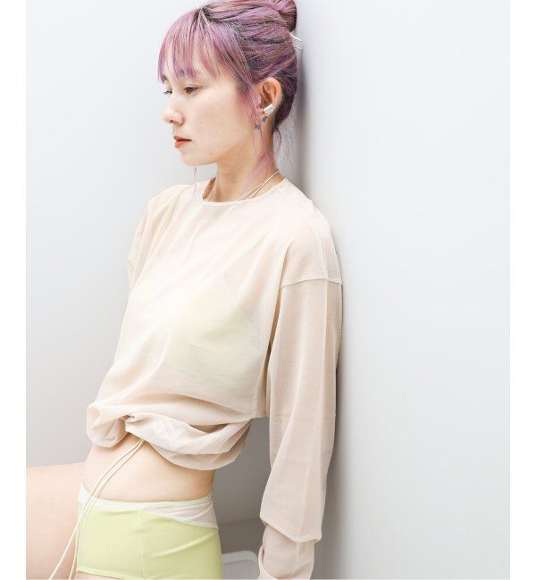 EMILYWEEK「【AI MITOMA&times;EMILY WEEK】メッシュトリムショーツ」|インナー|