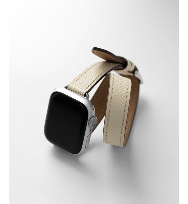 HIROB「Apple watch band / ダブルループ 40 41 42mm」|その他|ホワイト