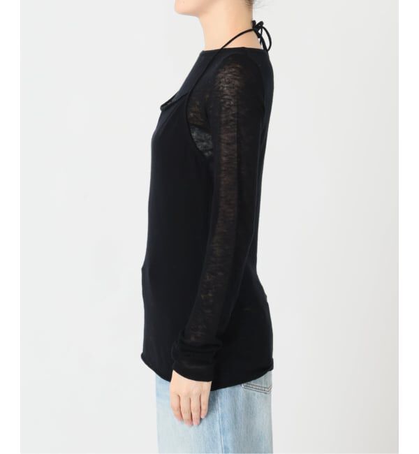 Plage「《予約》Sheer layered ニット」|ニット・セーター|