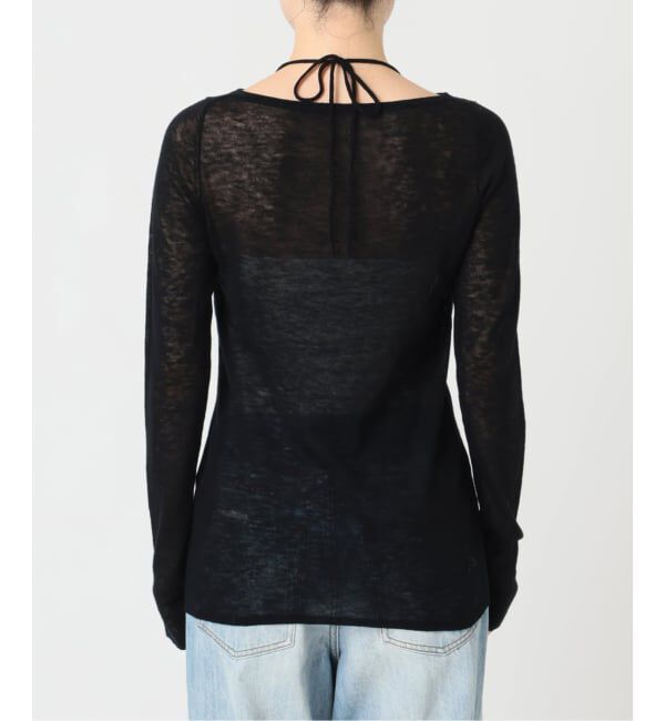 Plage「《予約》Sheer layered ニット」|ニット・セーター|