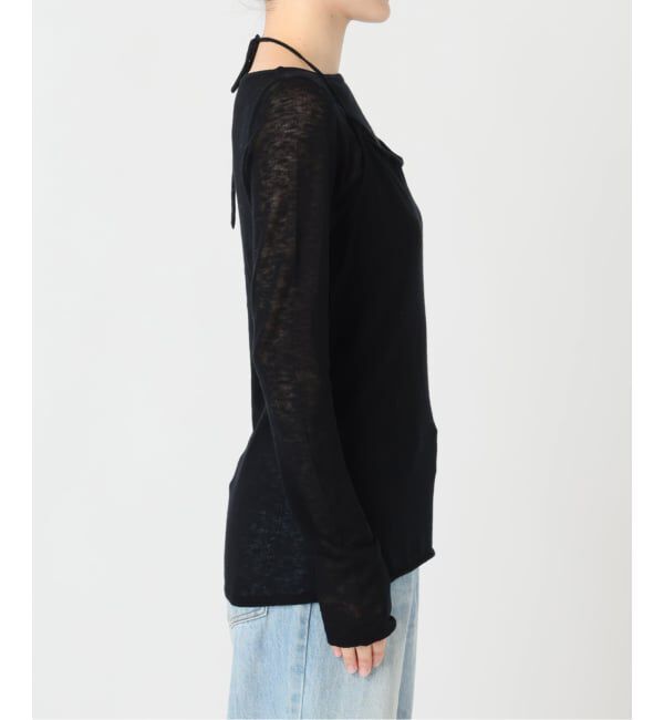 Plage「《予約》Sheer layered ニット」|ニット・セーター|