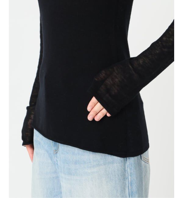 Plage「《予約》Sheer layered ニット」|ニット・セーター|