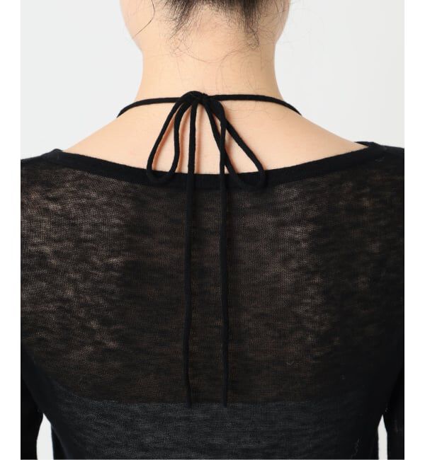 Plage「《予約》Sheer layered ニット」|ニット・セーター|
