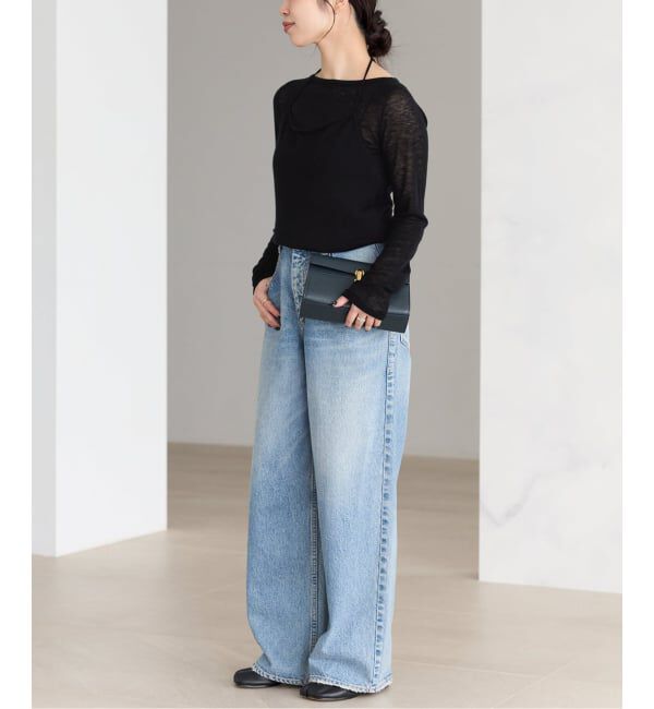 Plage「《予約》Sheer layered ニット」|ニット・セーター|