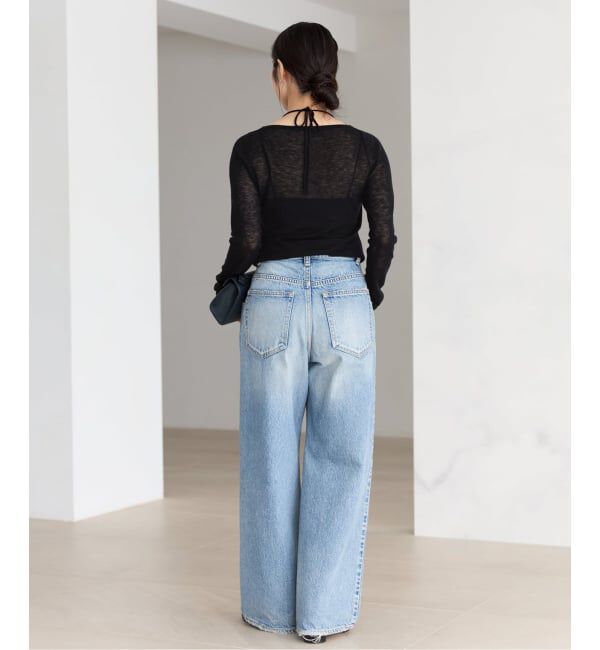 Plage「《予約》Sheer layered ニット」|ニット・セーター|