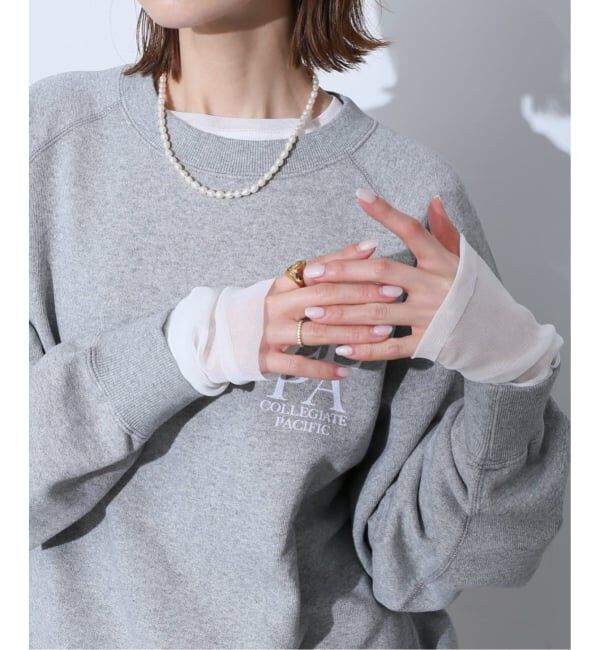 SLOBE IENA「《WEB限定カラーあり/追加7》レイヤードスリーブロンTEE」|Tシャツ・カットソー|