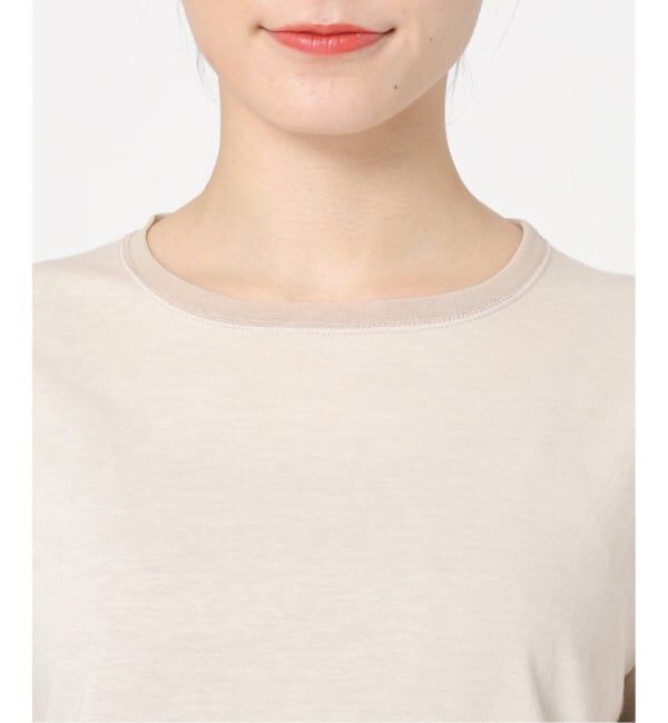 SLOBE IENA「《WEB限定カラーあり/追加7》レイヤードスリーブロンTEE」|Tシャツ・カットソー|