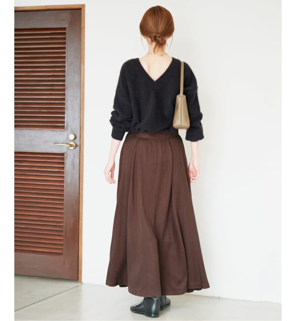 SLOBE IENA「《シリーズあり/セットアップ可》製品染め スカート」|スカート|
