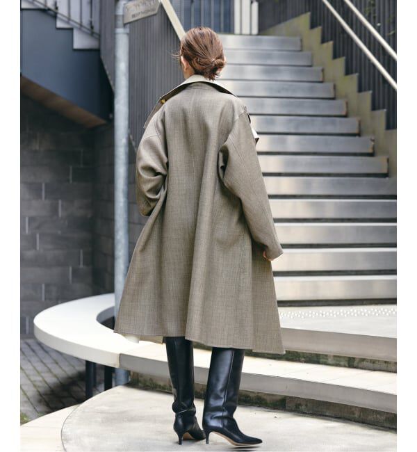 VERMEIL par iena「《予約》Shark skin コート」|その他|