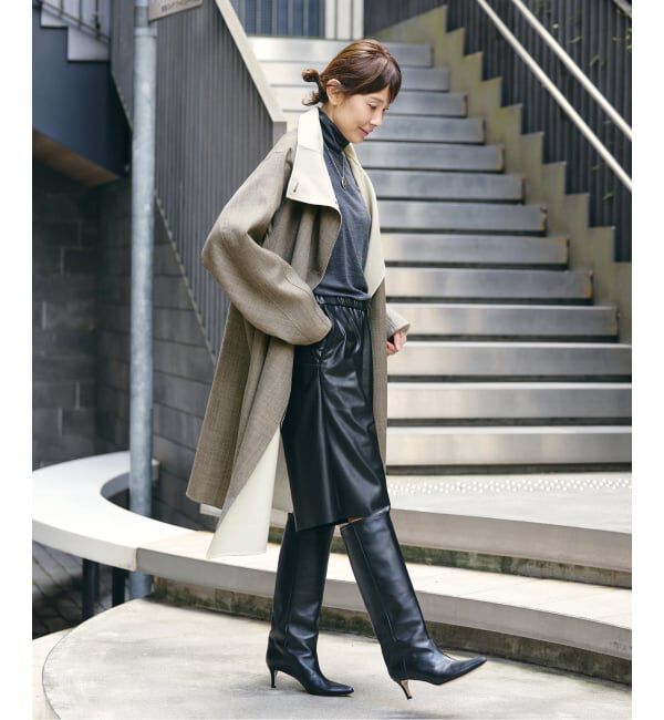 VERMEIL par iena「《予約》Shark skin コート」|その他|
