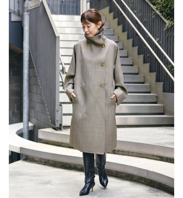 VERMEIL par iena「《予約》Shark skin コート」|その他|