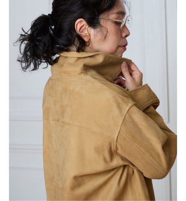 IENA LA BOUCLE「IENA LA BOUCLE LAMB SUEDE  BLOUSON」|その他|