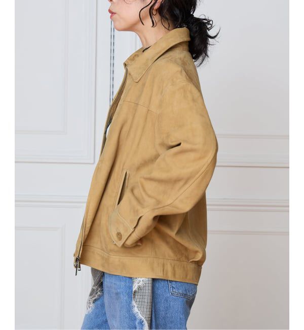 IENA LA BOUCLE「IENA LA BOUCLE LAMB SUEDE  BLOUSON」|その他|