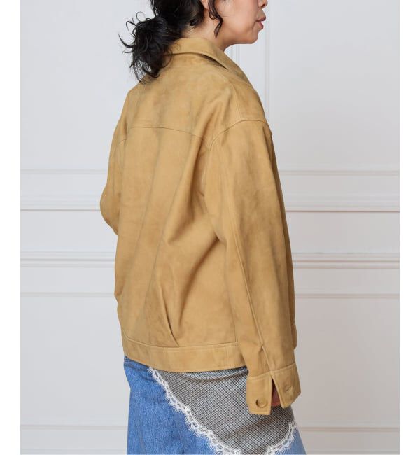 IENA LA BOUCLE「IENA LA BOUCLE LAMB SUEDE  BLOUSON」|その他|
