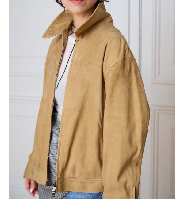IENA LA BOUCLE「IENA LA BOUCLE LAMB SUEDE  BLOUSON」|その他|