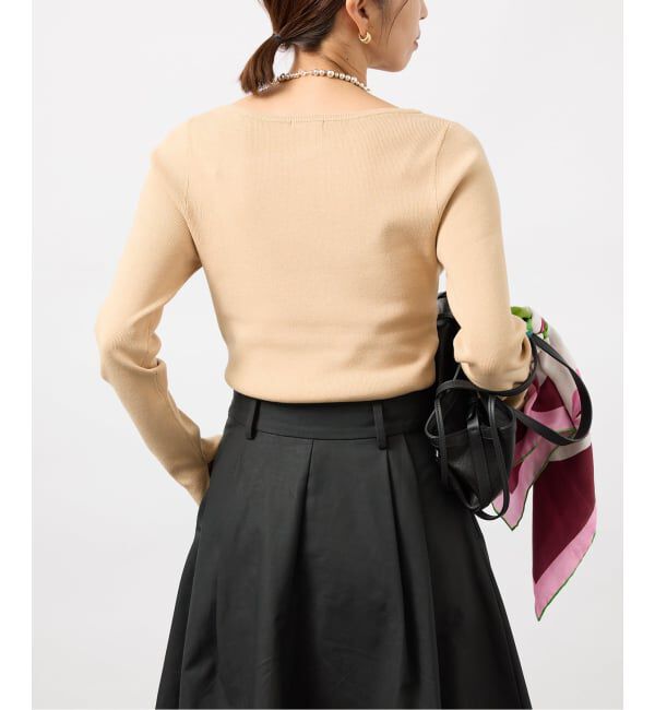 VERMEIL par iena「《予約》CUT OUT プルオーバー」|ニット・セーター|