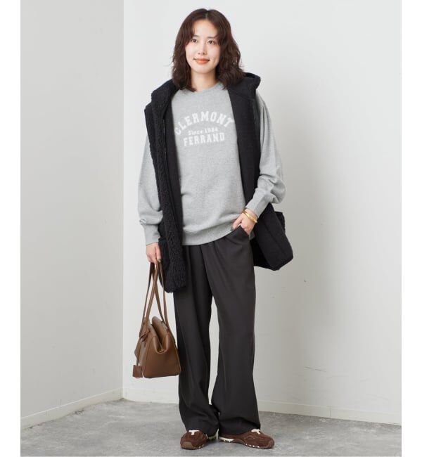 SLOBE IENA「《予約》+81 BRANCA/ハチイチブランカ ロゴスウェット」|スウェット・ジャージ|