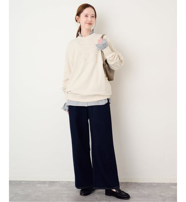 SLOBE IENA「《予約》+81 BRANCA/ハチイチブランカ ロゴスウェット」|スウェット・ジャージ|